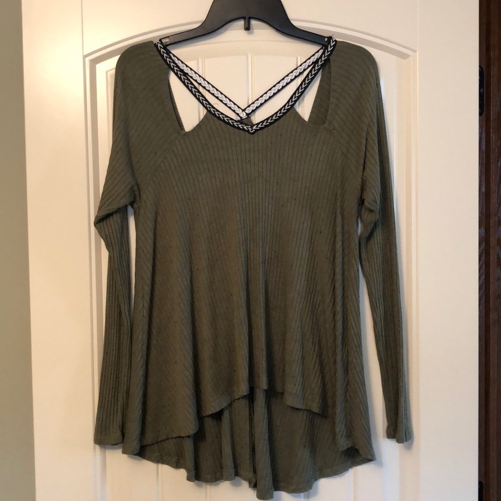 Cut Out Detail Tunic by Lazy Sunday’s
